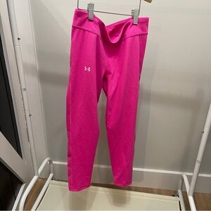 Under Armour Kids Pink Leggings size YL